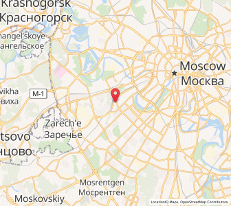 Map of Kastanayevo, Moscow Oblast