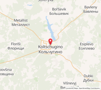Map of Kol’chugino, Vladimir Oblast
