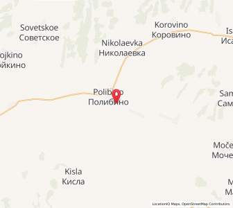 Map of Krasnaya Glinka, Orenburg Oblast