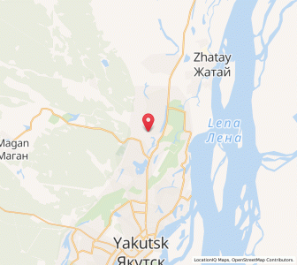 Map of Markha, Sakha