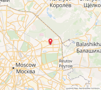 Map of Metrogorodok, Moscow