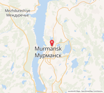 Map of Murmansk, Murmansk