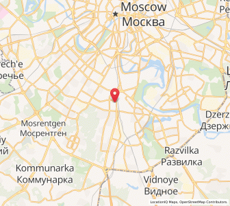 Map of Nagornyy, Moscow