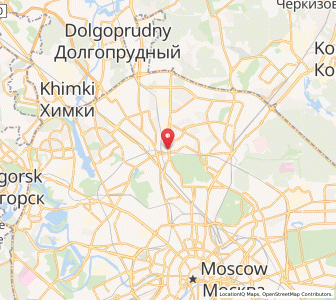 Map of Novovladykino, Moscow