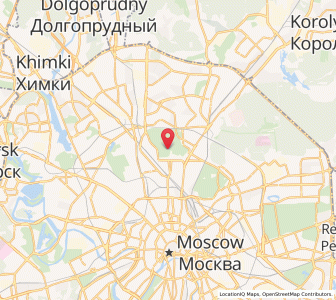 Map of Ostankinskiy, Moscow