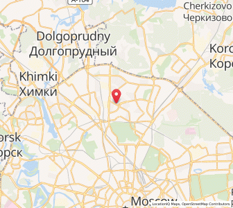 Map of Otradnoye, Moscow