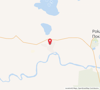 Map of Pokachi, Khanty-Mansia