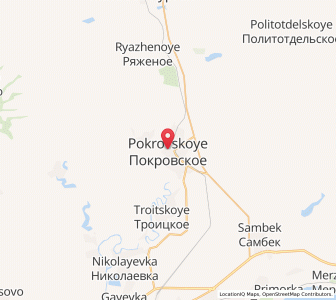 Map of Pokrovskoye, Rostov