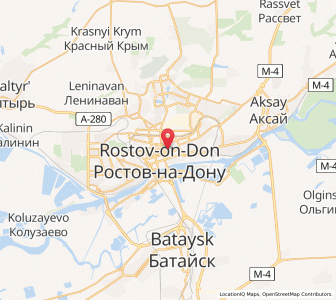 Map of Rostov-na-Donu, Rostov