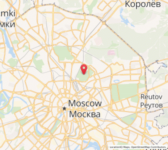 Map of Sokol’niki, Moscow