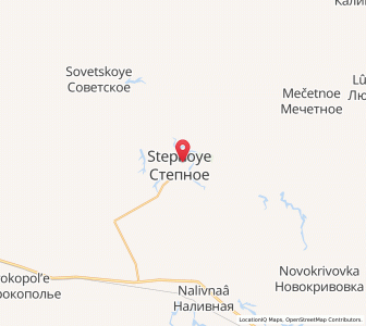 Map of Stepnoye, Saratov Oblast