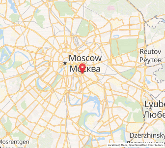 Map of Taganskiy, Moscow