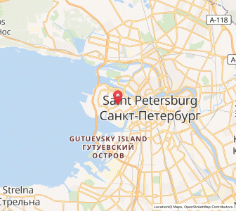 Map of Vasyl'evsky Ostrov, St.-Petersburg