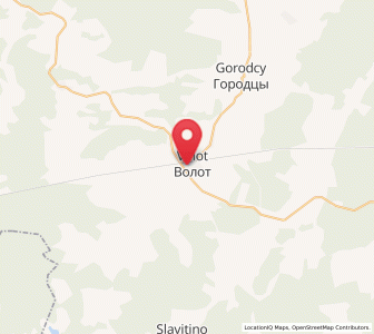 Map of Volot, Novgorod Oblast