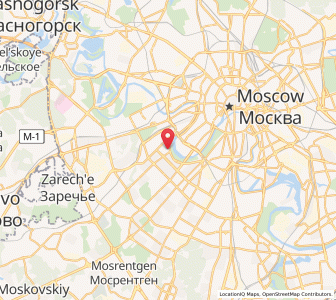 Map of Vorob’yovo, Moscow