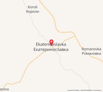 Map of Yekaterinoslavka, Amur Oblast