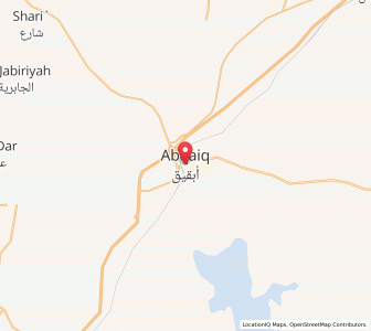 Map of Abqaiq, Eastern Province