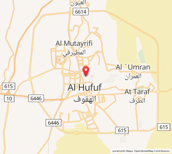 Map of Al Mubarraz, Eastern Province