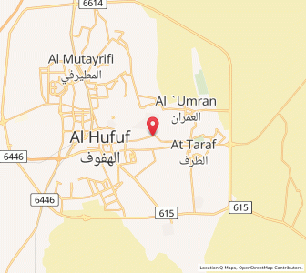 Map of Al Munayzilah, Eastern Province