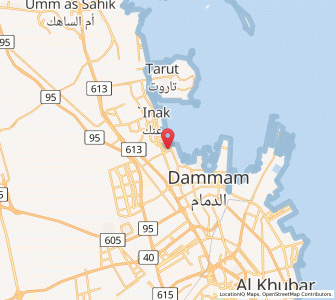 Map of Sayhāt, Eastern Province