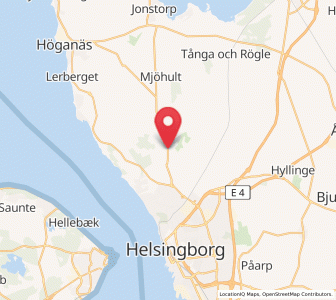 Map of Allerum, Skåne