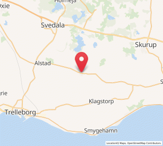 Map of Anderslöv, Skåne