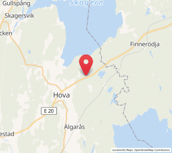 Map of Anderstorp, Västra Götaland