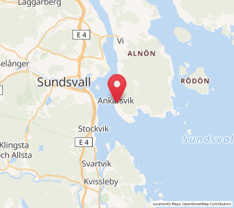 Map of Ankarsvik, Västernorrland