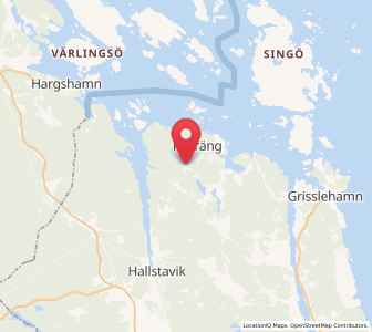 Map of Arnö, Stockholm