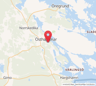 Map of Boda, Uppsala