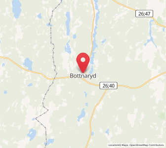 Map of Bottnaryd, Jönköping