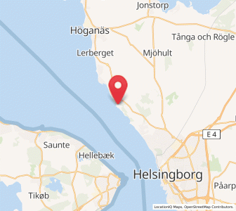Map of Domsten, Skåne