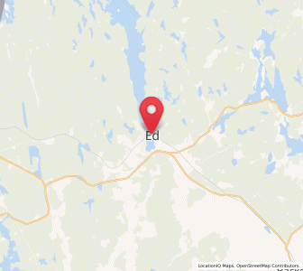 Map of Ed, Västra Götaland