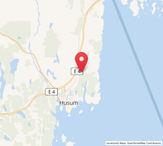 Map of Fanbyn, Västernorrland