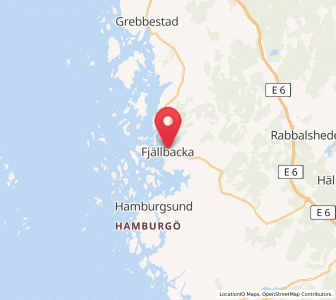 Map of Fjällbacka, Västra Götaland