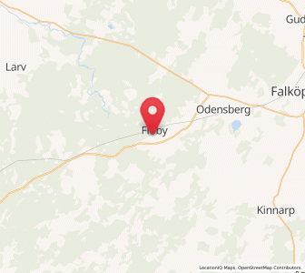 Map of Floby, Västra Götaland