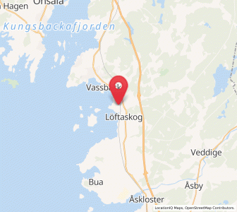 Map of Frillesås, Halland