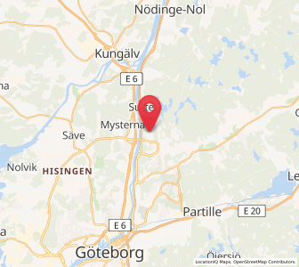 Map of Gårdsten, Västra Götaland
