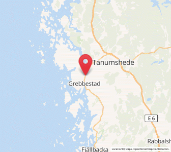 Map of Grebbestad, Västra Götaland