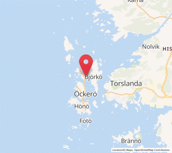 Map of Hälsö, Västra Götaland