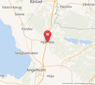 Map of Hjärnarp, Skåne
