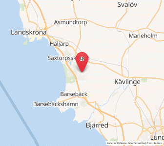 Map of Hofterup, Skåne