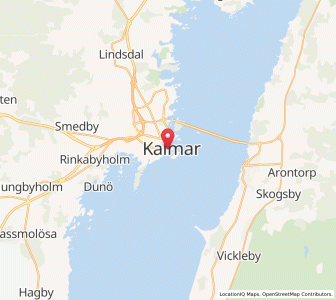 Map of Kalmar, Kalmar