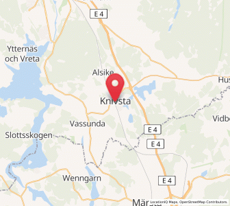 Map of Knivsta, Uppsala
