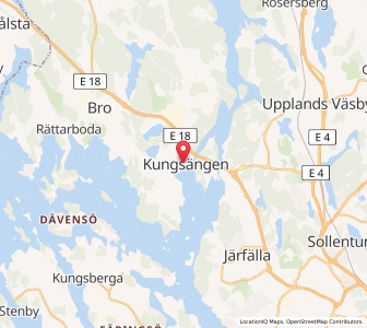 Map of Kungsängen, Stockholm