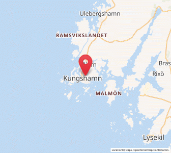 Map of Kungshamn, Västra Götaland