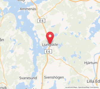 Map of Ljungskile, Västra Götaland