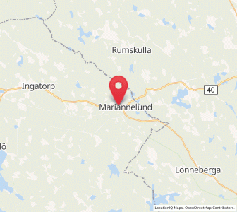 Map of Mariannelund, Jönköping