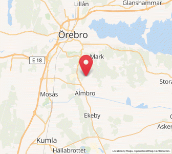 Map of Norra Bro, Örebro