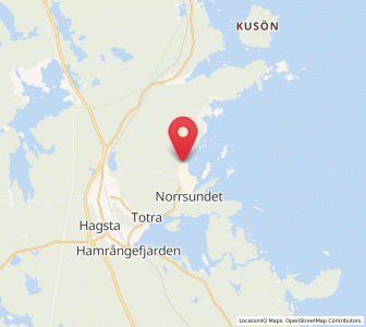 Map of Norrsundet, Gävleborg